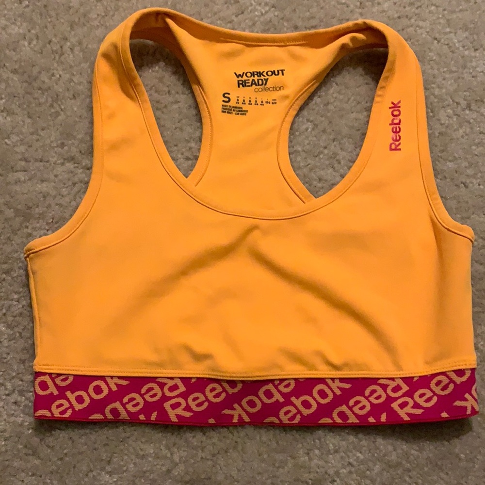 Reebok Sports Bra Workout Ready Collection Small